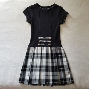 Sweet Heart Rose Plaid Dress